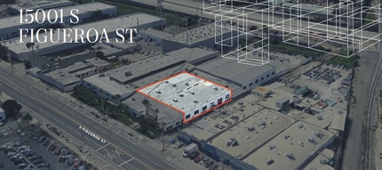 15001 S Figueroa St, Gardena, CA - AERIAL map view