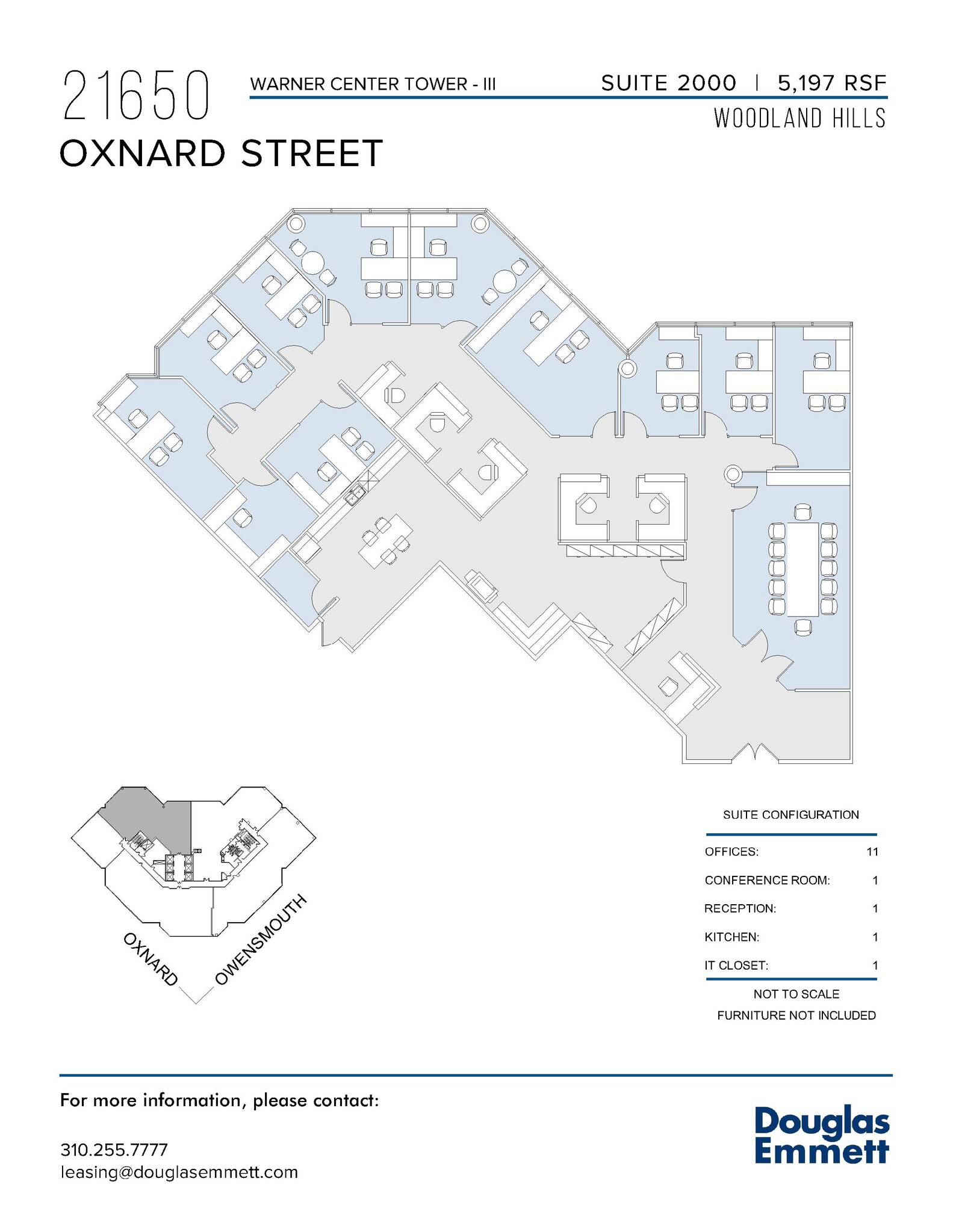 21650 Oxnard St, Woodland Hills, CA for lease Floor Plan- Image 1 of 1