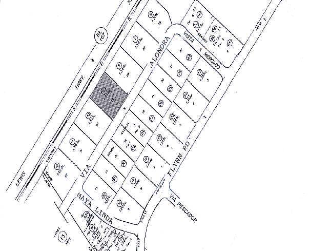 829 Via Alondra, Camarillo, CA for lease - Plat Map - Image 3 of 8