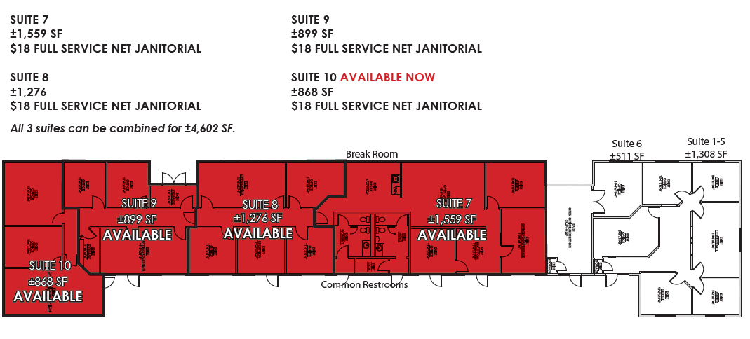 555 W University Dr, Mesa, AZ for sale Floor Plan- Image 1 of 1