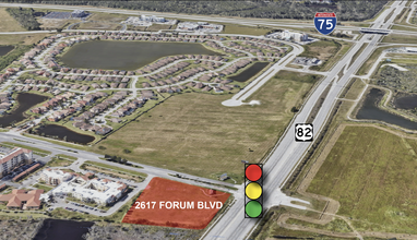 2617 Forum Blvd, Fort Myers, FL - aerial  map view - Image1