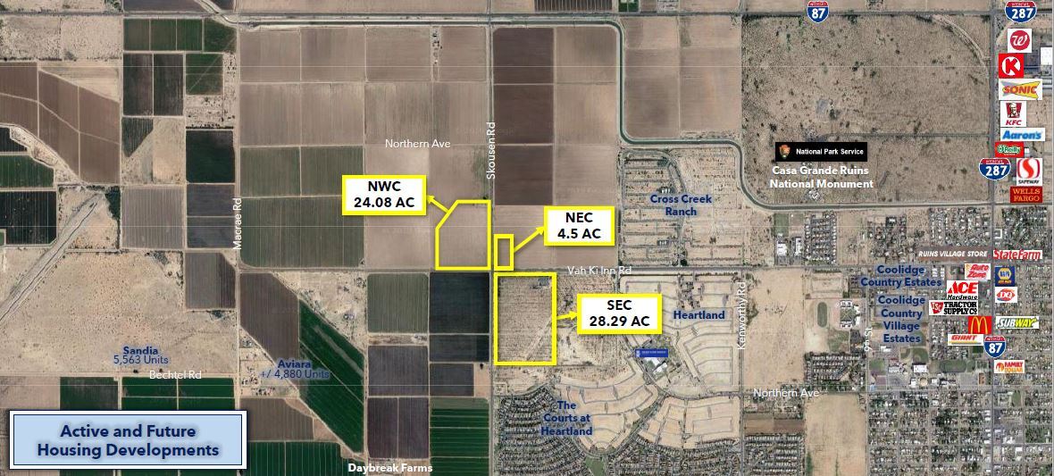 NW Skousen Rd & Vah Ki Inn Rd, Coolidge, AZ for sale Building Photo- Image 1 of 1