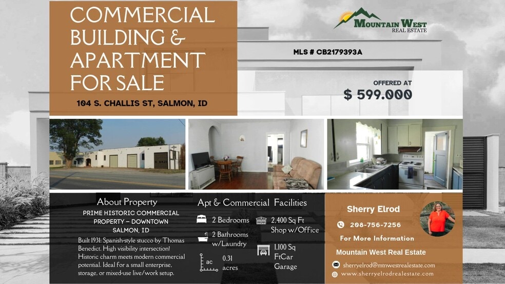 104 Challis St, Salmon, ID for sale - Commercial Listing Video - Image 1 of 3