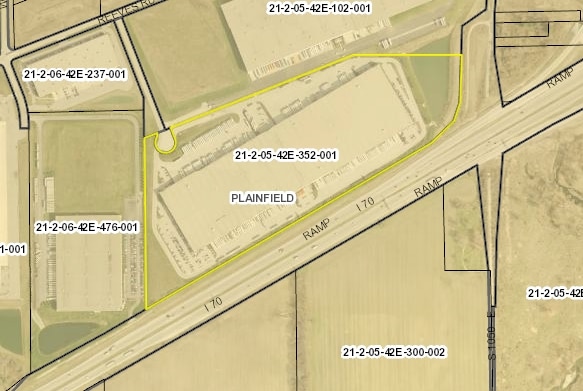 1551-1631 Opus Dr, Plainfield, IN for lease - Plat Map - Image 3 of 4