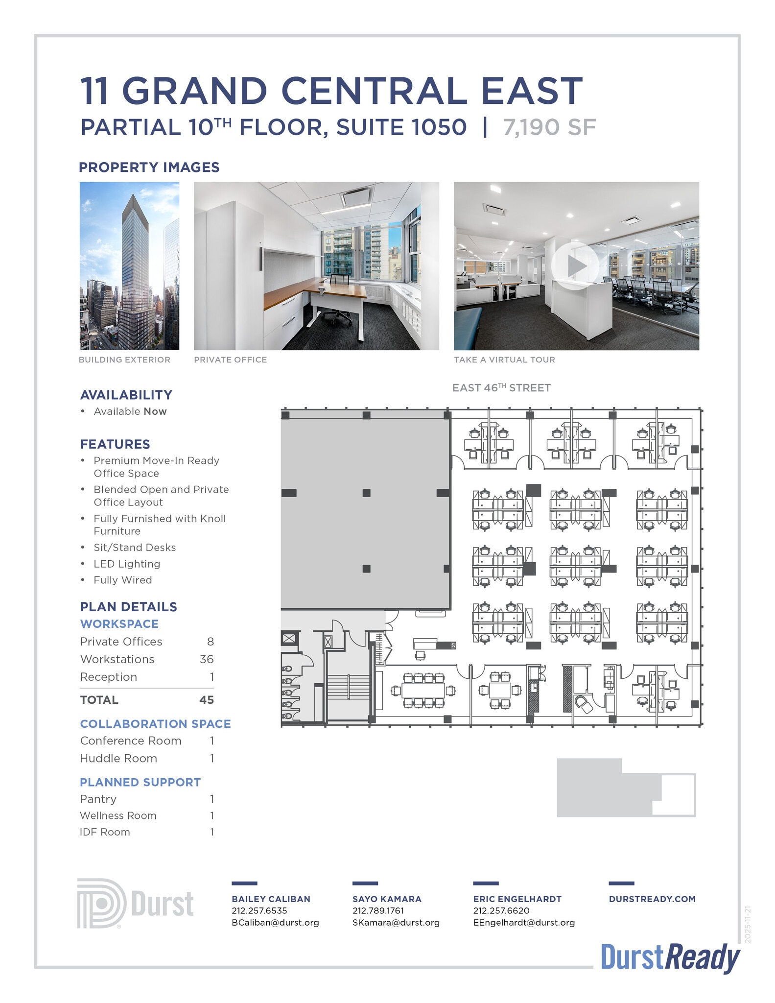 11 Grand Central East, New York, NY for lease Interior Photo- Image 1 of 5