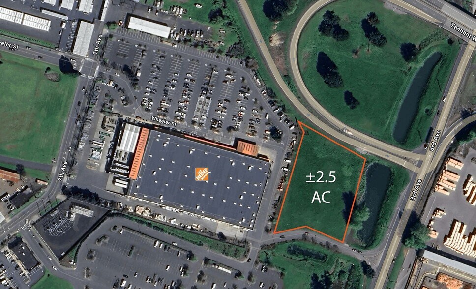 580 7th Ave, Longview, WA for sale - Aerial - Image 2 of 3