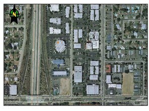 6121 N Thesta St, Fresno, CA - aerial  map view