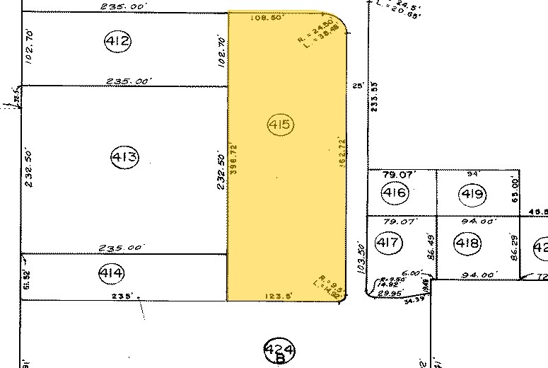 6390 E Broadway Blvd, Tucson, AZ for sale Plat Map- Image 1 of 1