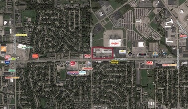 5380 W 38th St, Indianapolis, IN - AERIAL map view