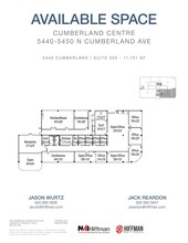 5440 N Cumberland Ave, Chicago, IL for lease Floor Plan- Image 1 of 1