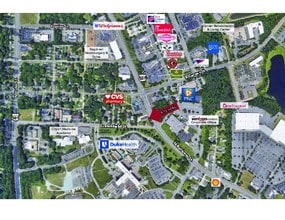 3711 N Roxboro St, Durham, NC - AERIAL map view