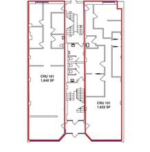 1026 16th Ave NW, Calgary, AB for lease Floor Plan- Image 1 of 1