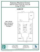 6012 Campus Circle Dr W, Irving, TX for lease Floor Plan- Image 1 of 1