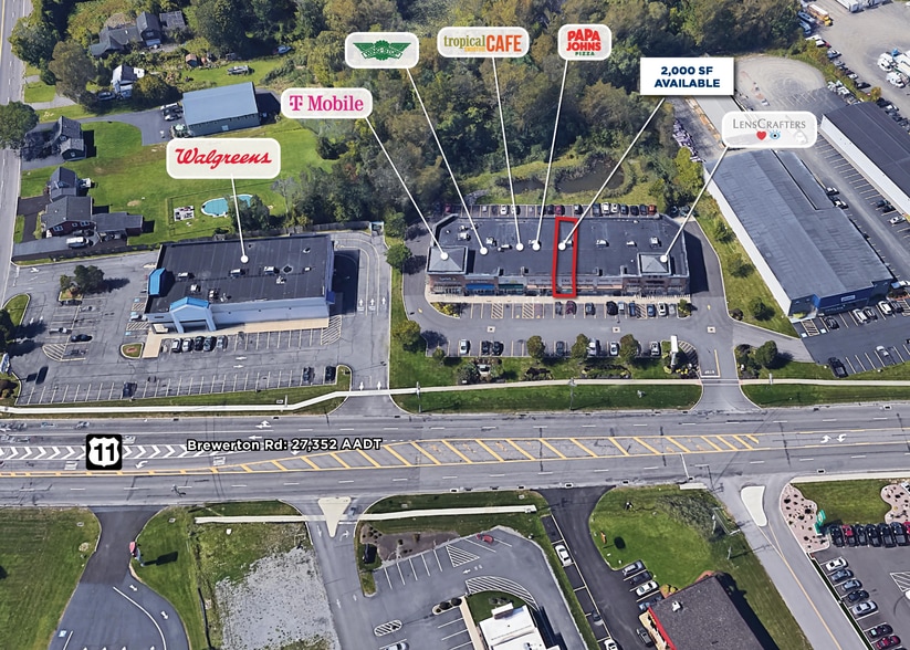 7985-8001 Brewerton Rd, Cicero, NY for lease - Building Photo - Image 1 of 4