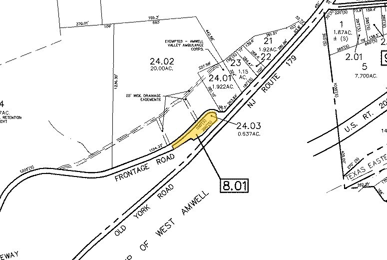 1108 Old York Rd, Ringoes, NJ for sale Plat Map- Image 1 of 1