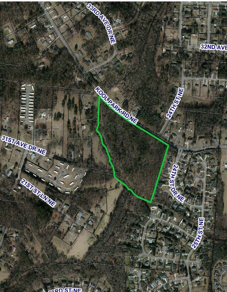 2360 Kool Park Road NE Rd, Hickory, NC for sale - Aerial - Image 1 of 8