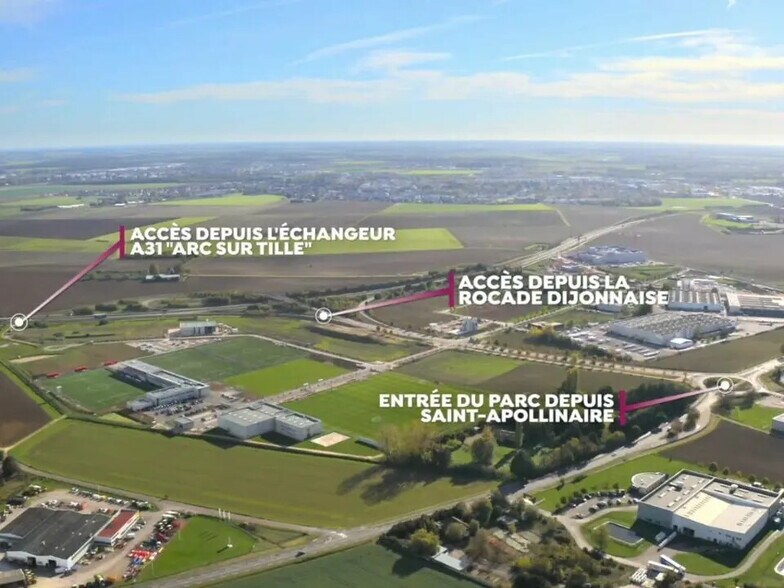 Land in Saint-Apollinaire for sale - Aerial - Image 1 of 4