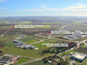 Saint-Apollinaire - AERIAL map view - Image1