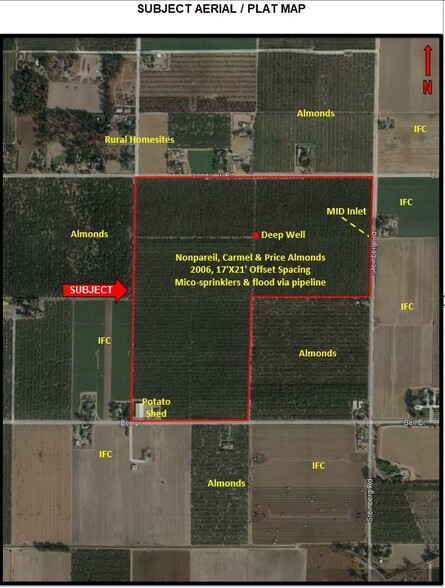 0, Atwater, CA for sale - Plat Map - Image 1 of 9