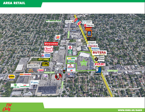 1515-1589 Lee St, Des Plaines, IL - aerial  map view