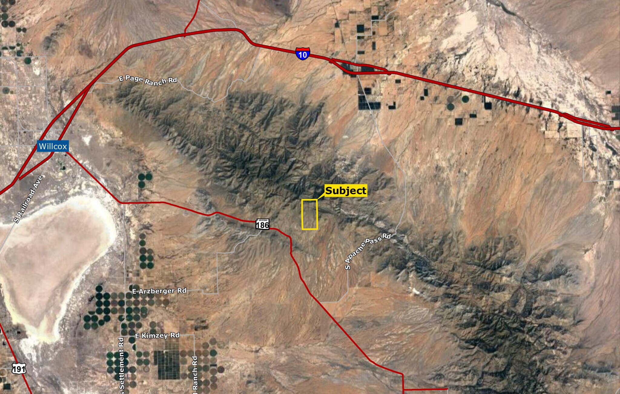 15 Miles E Of Willcox, Willcox, AZ 85643 Land for Sale