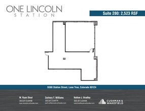 9380 Station St, Lone Tree, CO for lease Floor Plan- Image 1 of 1