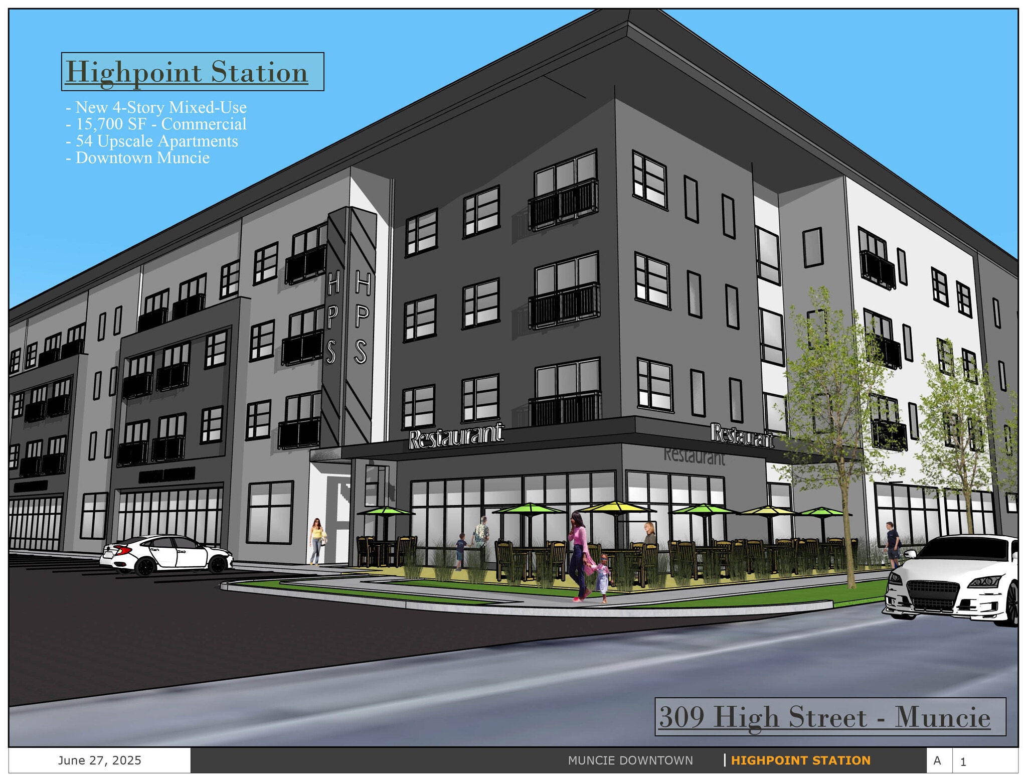 309 N High St, Muncie, IN for lease Construction Photo- Image 1 of 4