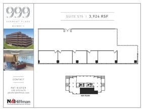 999 Oakmont Plaza Dr, Westmont, IL for lease Floor Plan- Image 1 of 1