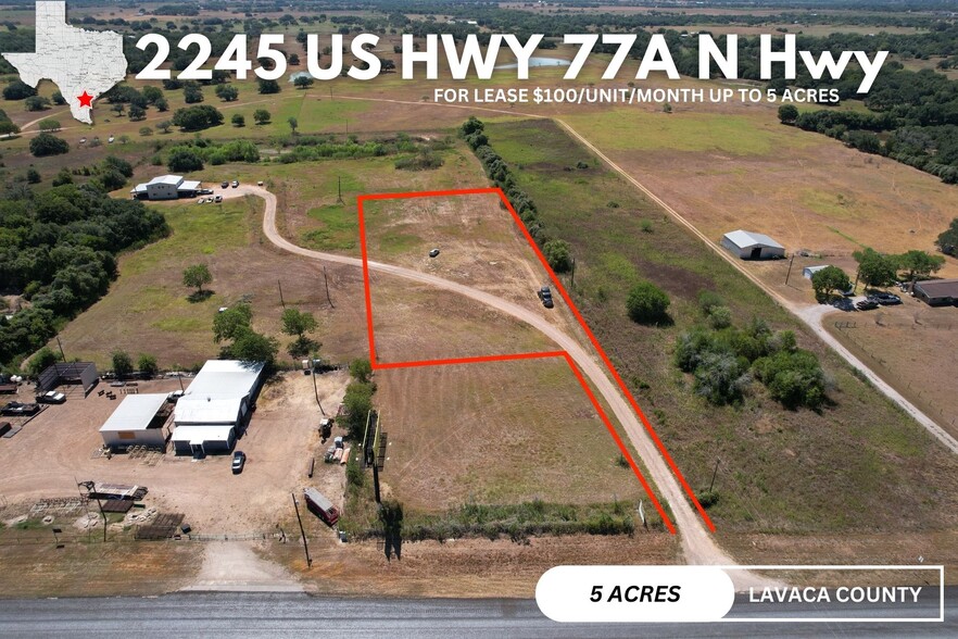 2245 US Highway 77A, Yoakum, TX for lease - Building Photo - Image 1 of 14