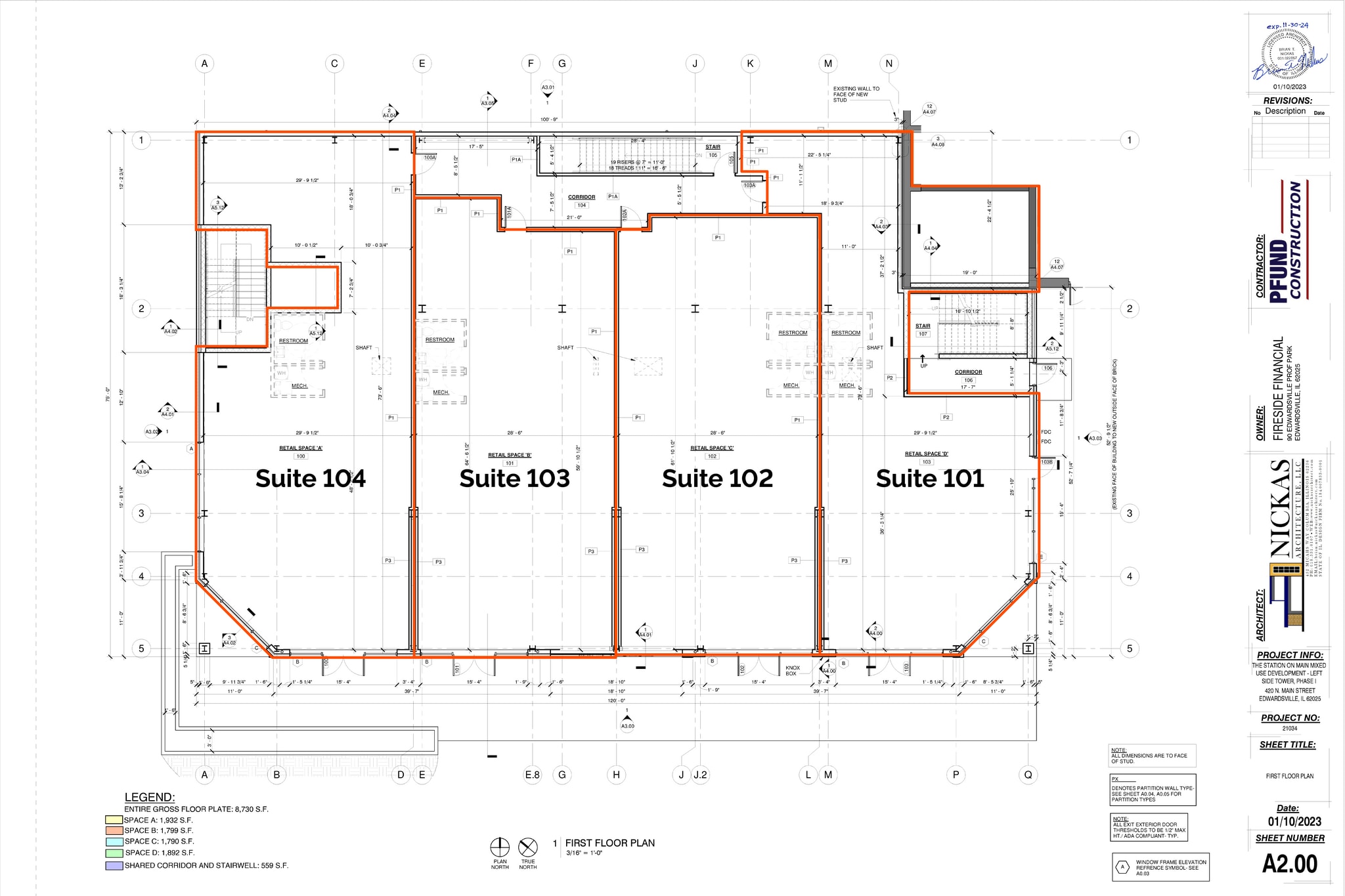 400 N Main St, Edwardsville, IL for lease Interior Photo- Image 1 of 3