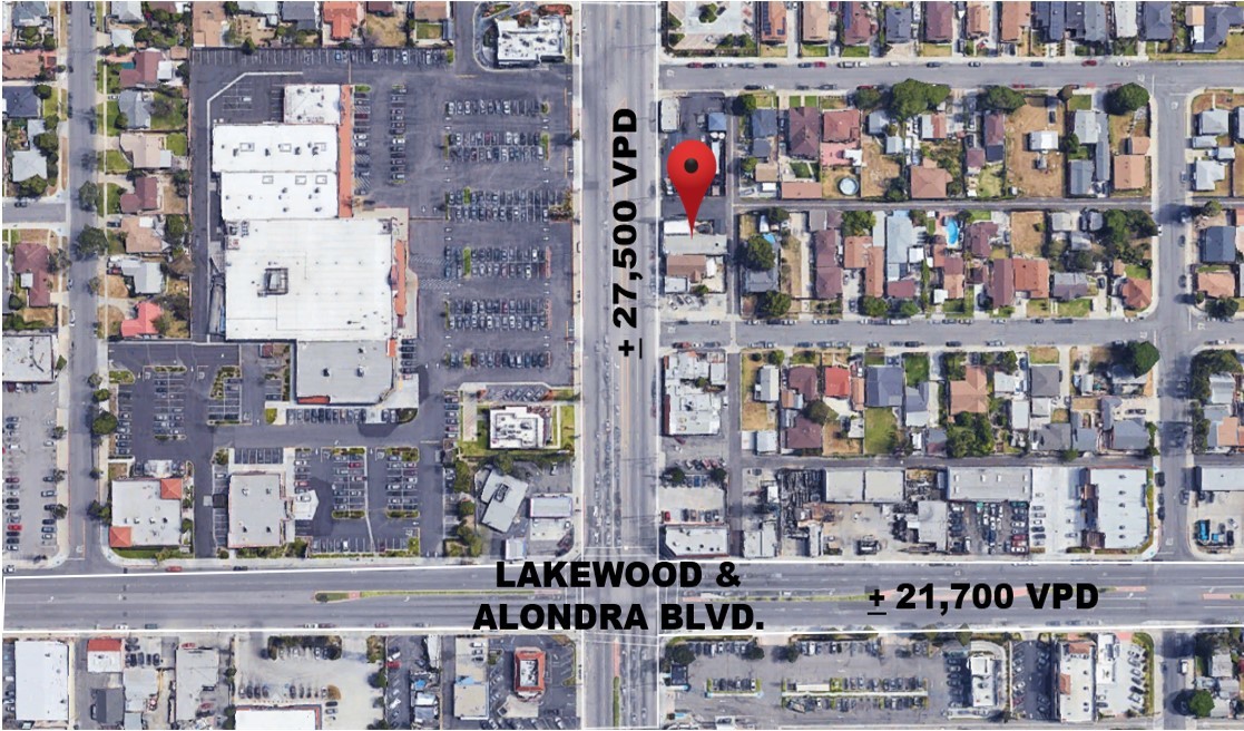 16109 Lakewood Blvd, Bellflower, CA for sale Aerial- Image 1 of 1