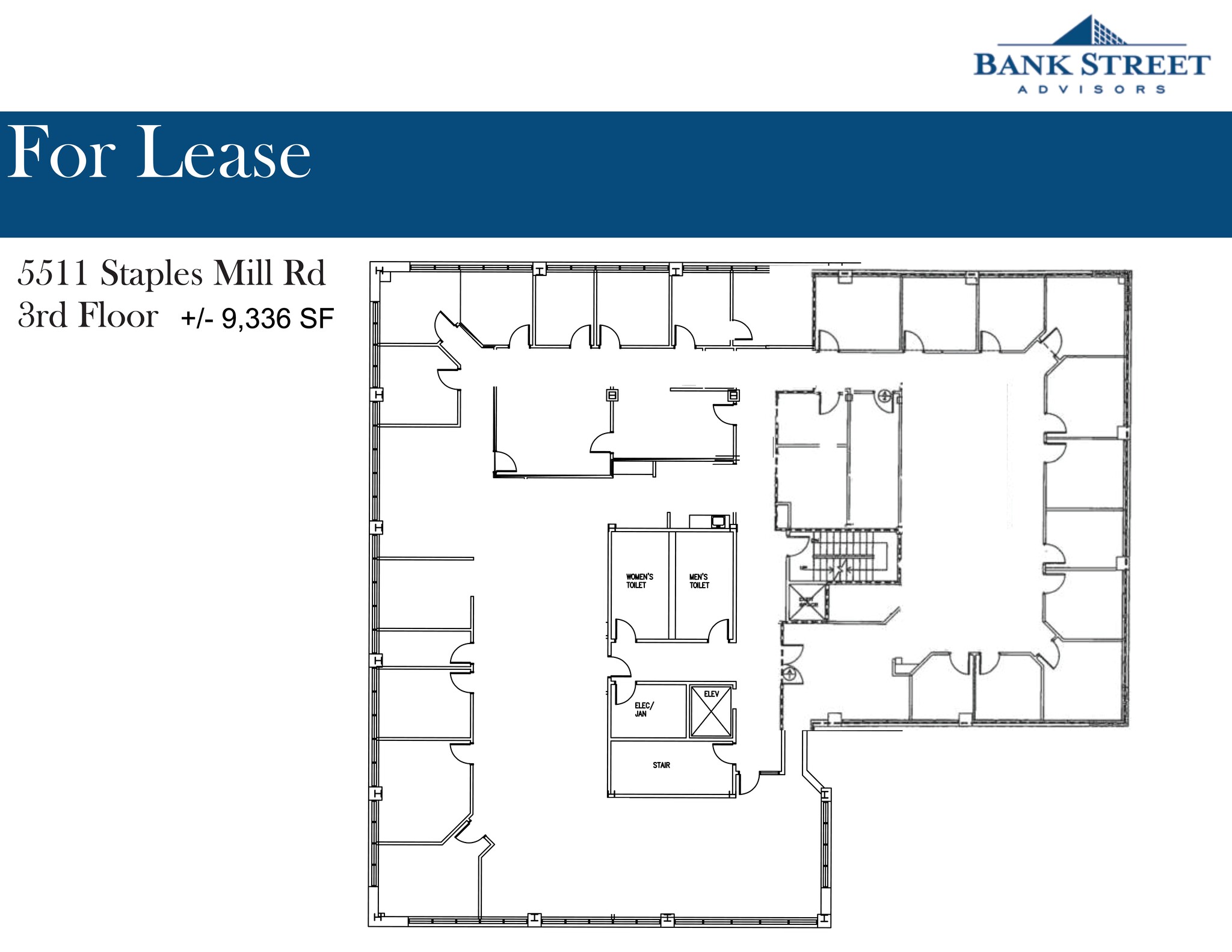 5511 Staples Mill Rd, Richmond, VA for lease Site Plan- Image 1 of 1