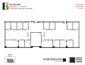 11525 N Community House Rd, Charlotte, NC for lease Floor Plan- Image 1 of 1