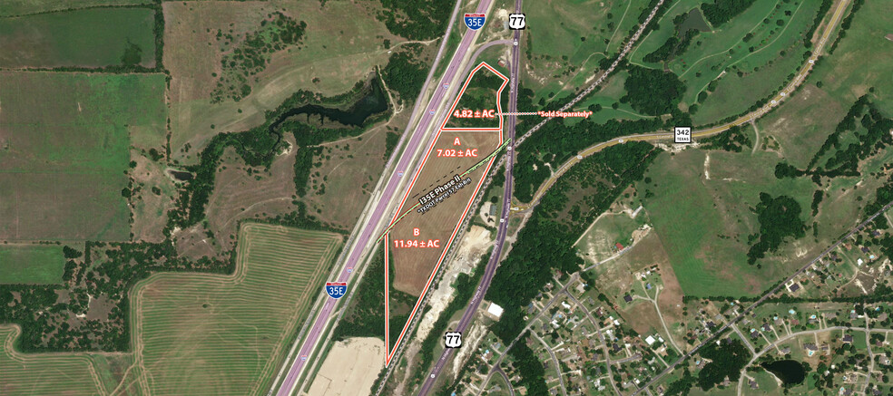 I-35E, Waxahachie, TX for sale - Aerial - Image 1 of 2