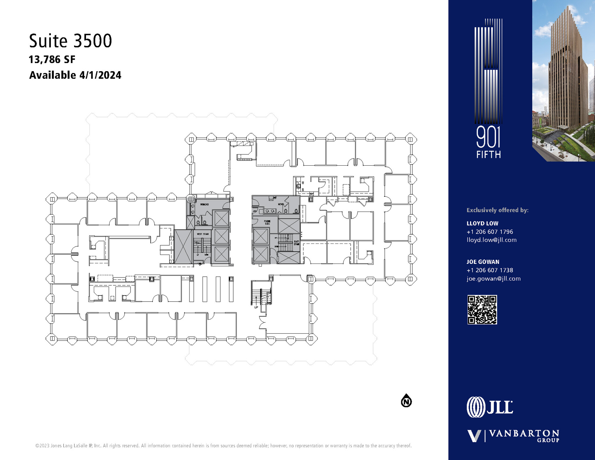 901 5th Ave, Seattle, WA for lease Floor Plan- Image 1 of 1