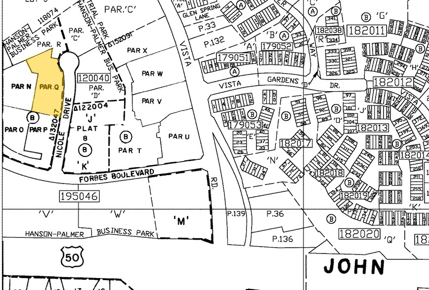 4421-4429 Forbes Blvd, Lanham, MD for lease - Plat Map - Image 3 of 6