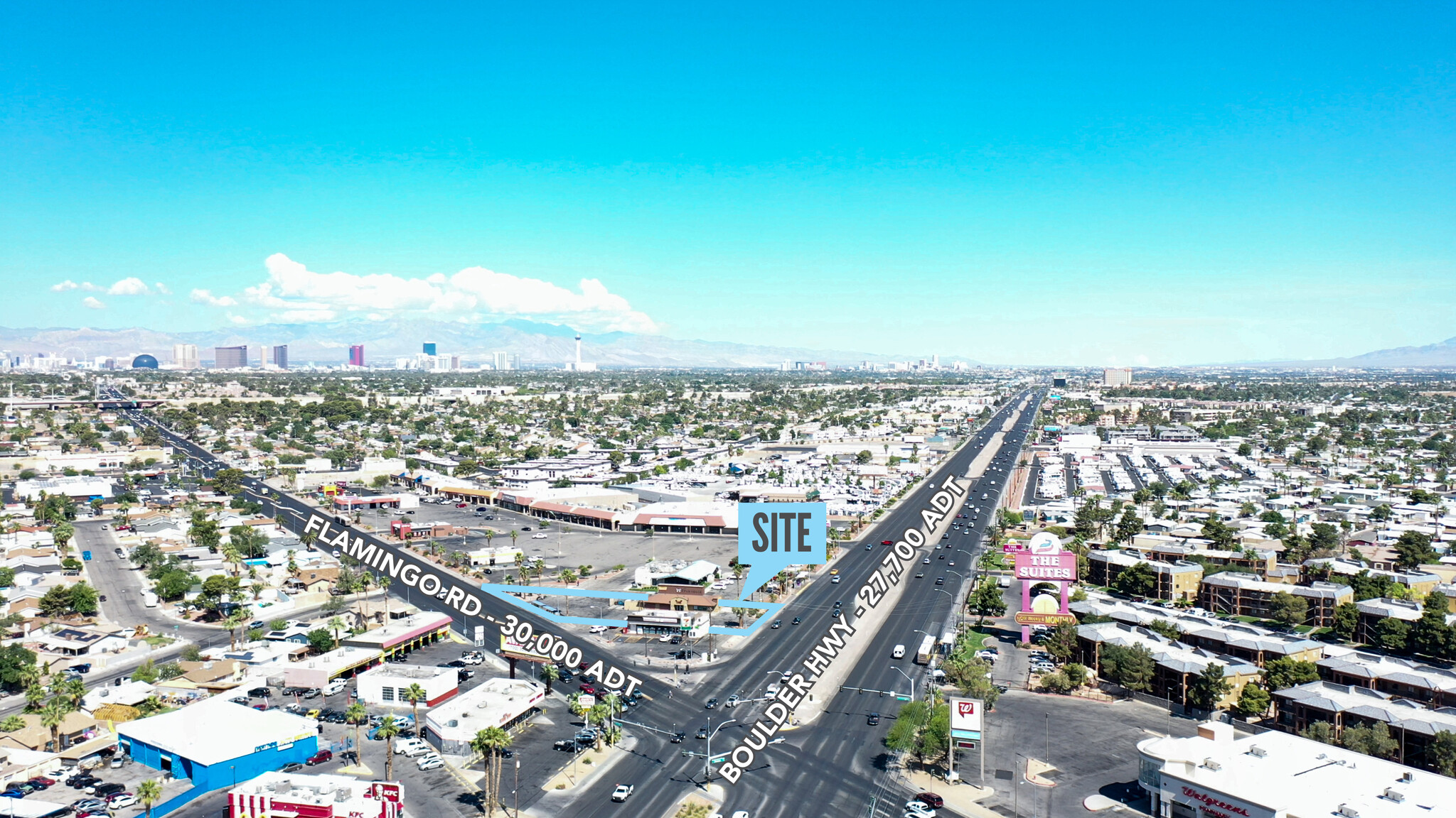 4870 Boulder Hwy, Las Vegas, NV for lease Aerial- Image 1 of 4