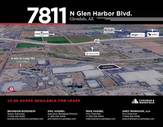 More details for 7811 N Glen Harbor Blvd, Glendale, AZ - Land for Lease