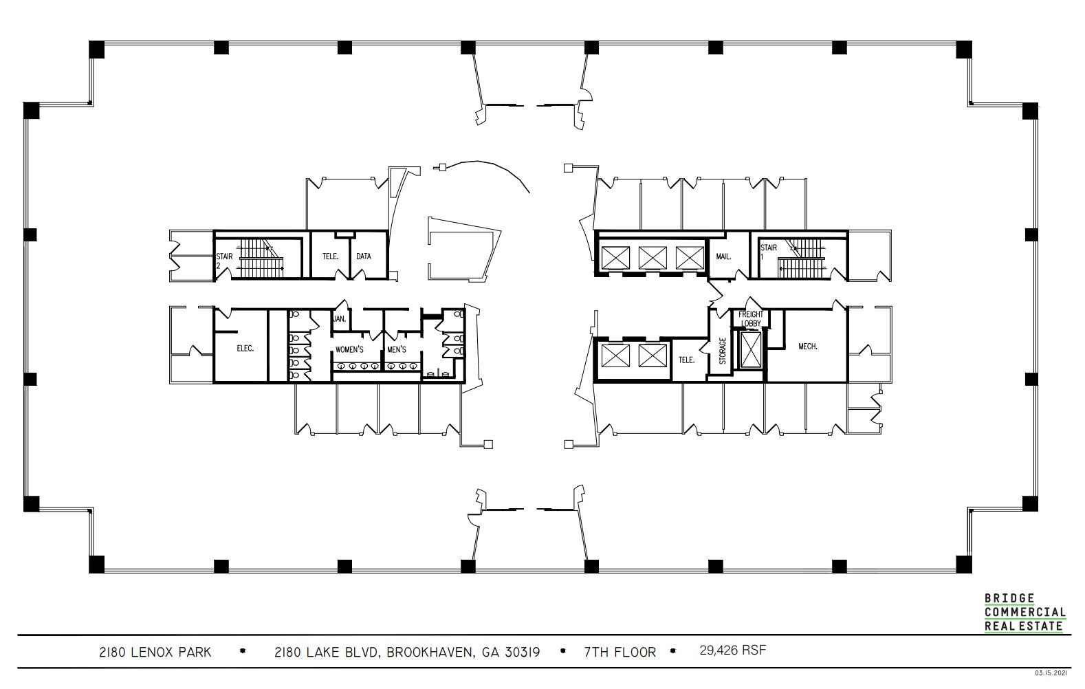 1277 Lenox Park Blvd, Atlanta, GA for lease Floor Plan- Image 1 of 1