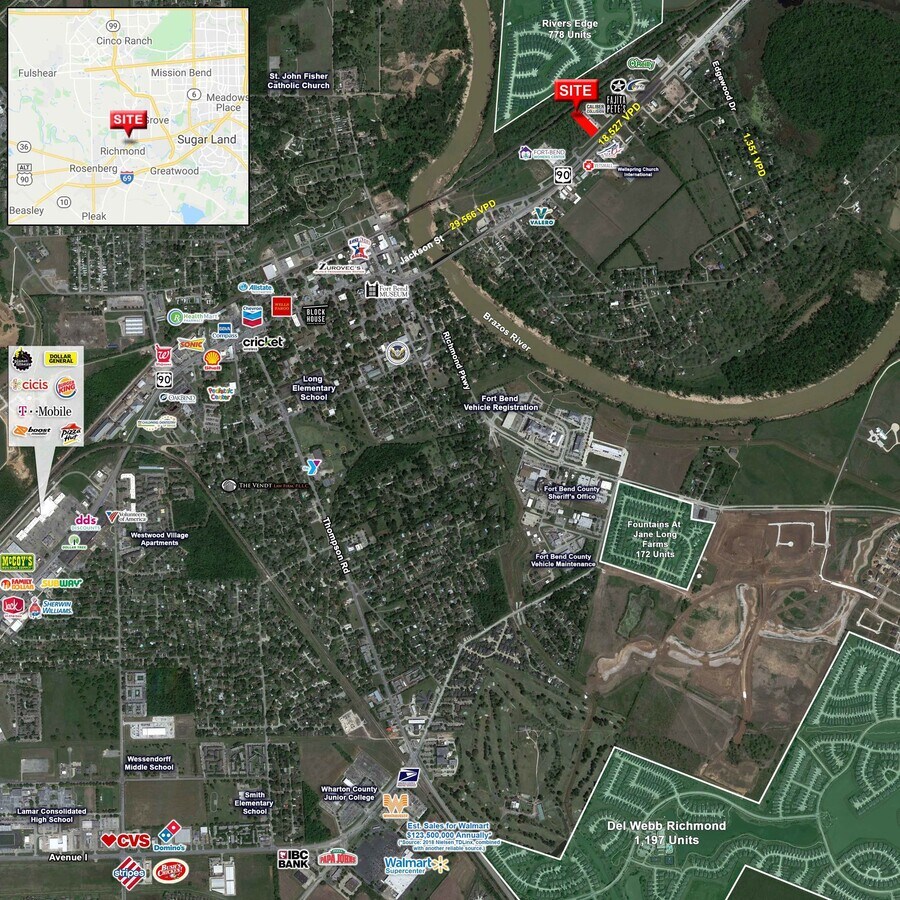 Highway 90, Richmond, TX 77406