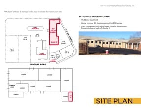 1117 Tyler St, Fredericksburg, VA for lease Floor Plan- Image 1 of 1