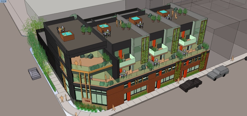 1400-1404 W Bayaud Ave, Denver, CO for sale - Site Plan - Image 2 of 5