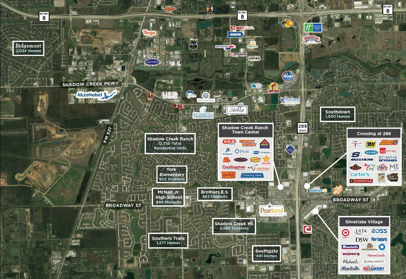 Shadow Creek Pky, Pearland, TX 77584 Commercial Reserve at Shadow