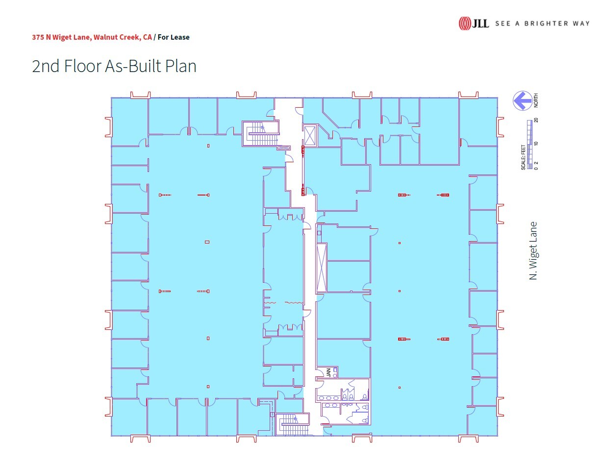 325 N Wiget Ln, Walnut Creek, CA for lease Floor Plan- Image 1 of 1