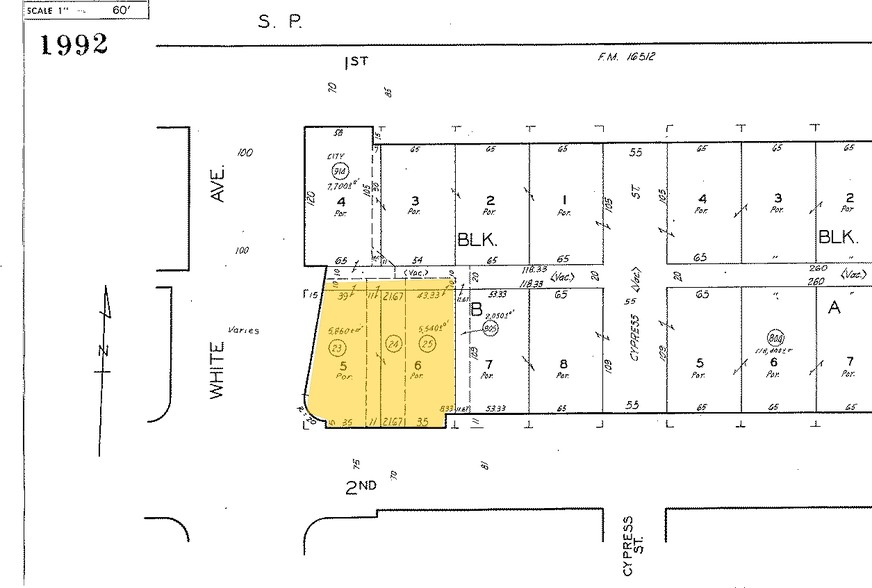 883-891 W 2nd St, Pomona, CA for sale - Plat Map - Image 2 of 2