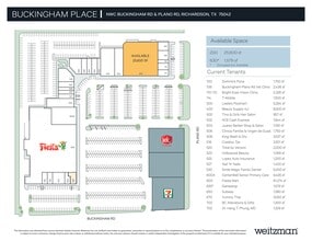 1413-1529 W Buckingham Rd, Garland, TX for lease Site Plan- Image 1 of 1