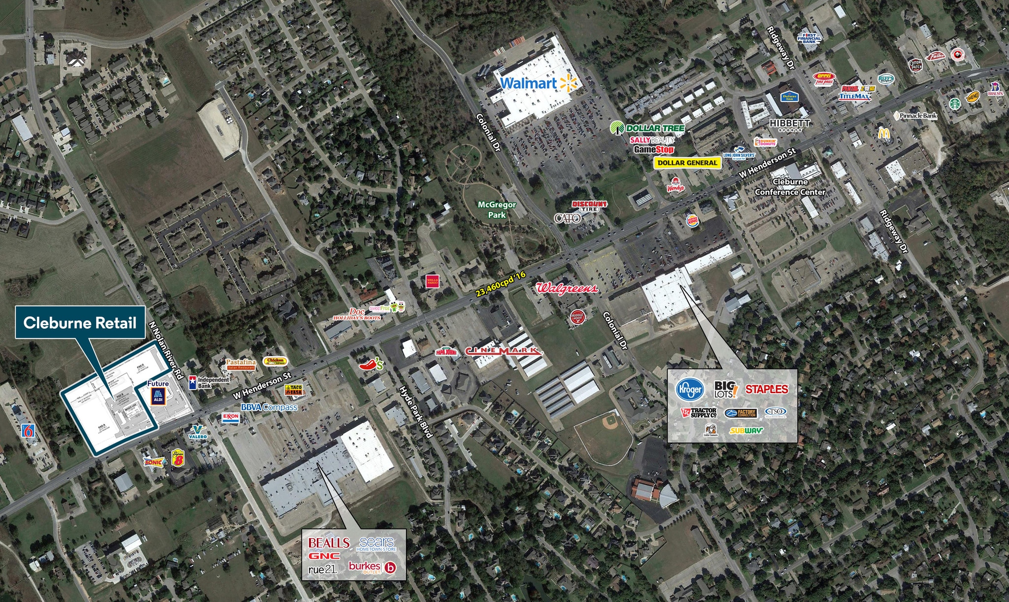 Nwc N Nolan River Rd & W Henderson St, Cleburne, TX for sale Primary Photo- Image 1 of 1