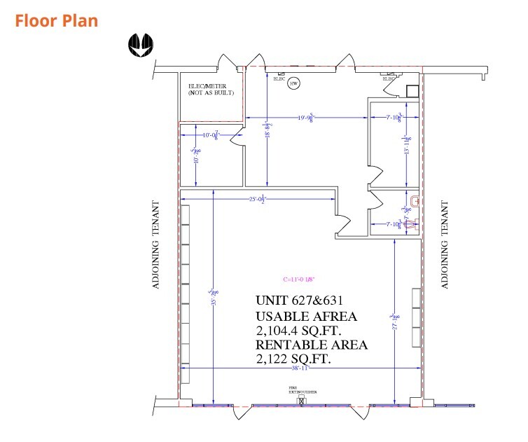 615-647 Shawcliffe Gate SW, Calgary, AB for lease Floor Plan- Image 1 of 2