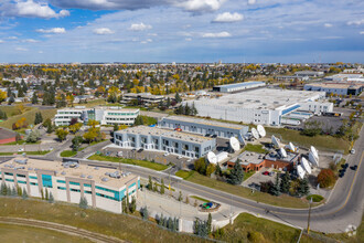 220 Manning Rd NE, Calgary, AB - aerial  map view - Image1