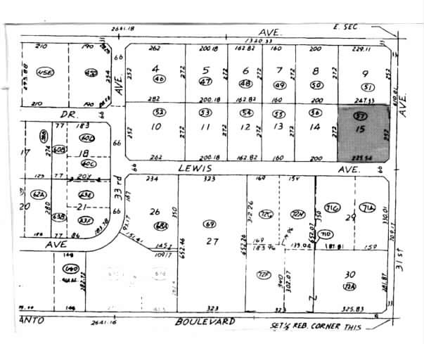 3102 W Lewis Ave, Phoenix, AZ for lease - Plat Map - Image 3 of 12